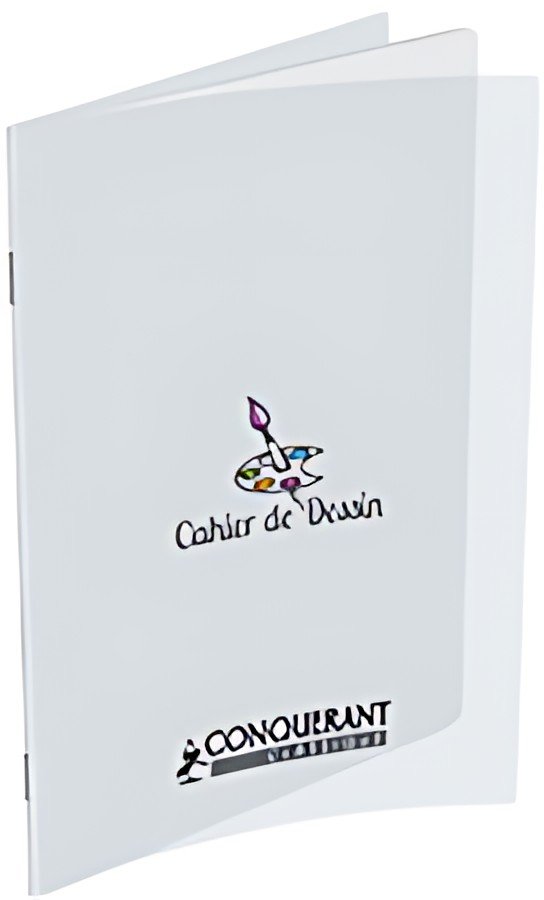 CONQUERANT CLASSIQUE Cahier de dessin, 170 x 220, 32 pages
