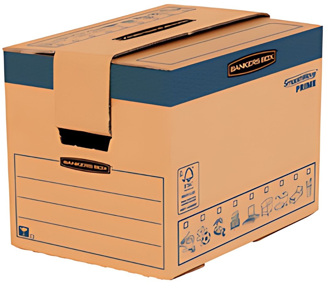 Fellowes BANKERS BOX TRANSIT carton de déménagement SmoothMo