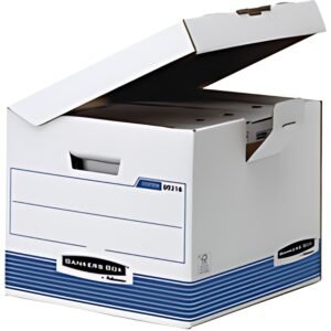 Fellowes BANKERS BOX SYSTEM boîte d'archives avec couvercle
