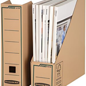 Fellowes Porte-revues BANKERS BOX EARTH, marron