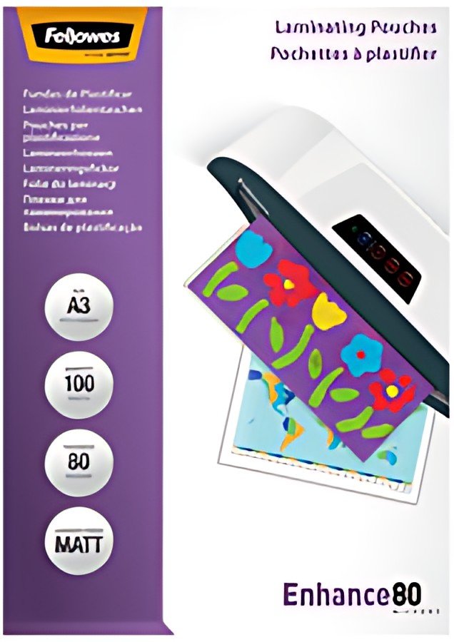 Fellowes Pochette de plastification, A4, mat, 160 microns