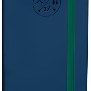 QUO VADIS Agenda PLANNING 21 SD, 2026/2027, 16 mois, bleu