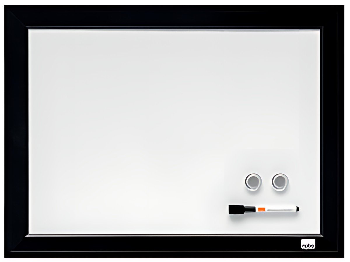 nobo Tableau blanc mural, (L)585 x (H)430 mm,cadre plastique