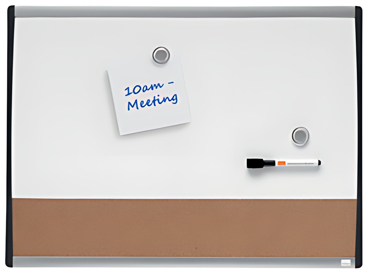 nobo Tableau combiné avec cadre arqué, (l)585 x (H)430 mm
