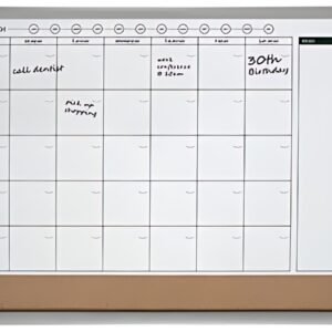 nobo Tableau combiné à grille de calendrier, (l)585x(H)430mm
