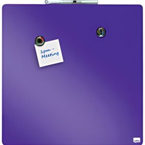 nobo Tableau mémo carré, (L)360 x (H)360 mm, violet