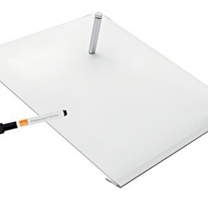 nobo Tableau blanc bloc-notes acrylique, A4, transparent