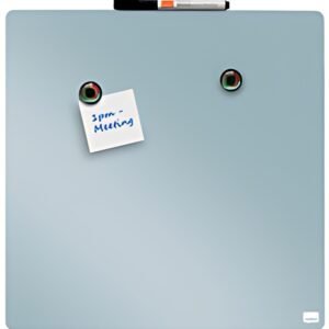 nobo Tableau mémo carré, (L)360 x (H)360 mm, gris