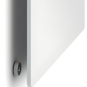 nobo Tableau blanc, acier, 450 x 450 mm, blanc