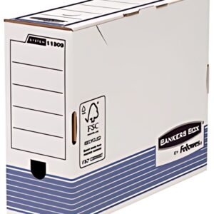 Fellowes BANKERS BOX SYSTEM caisse d'archivage, bleu,