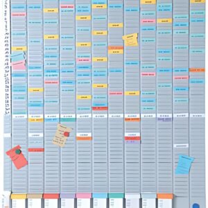 nobo Planning annuel, dimensions: (L)800 x (H)954 mm