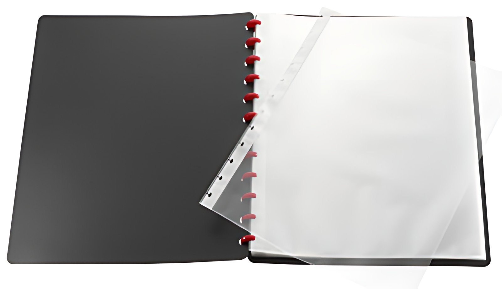herlitz Protège-documents EasyFix, A4, 20 pochettes, noir