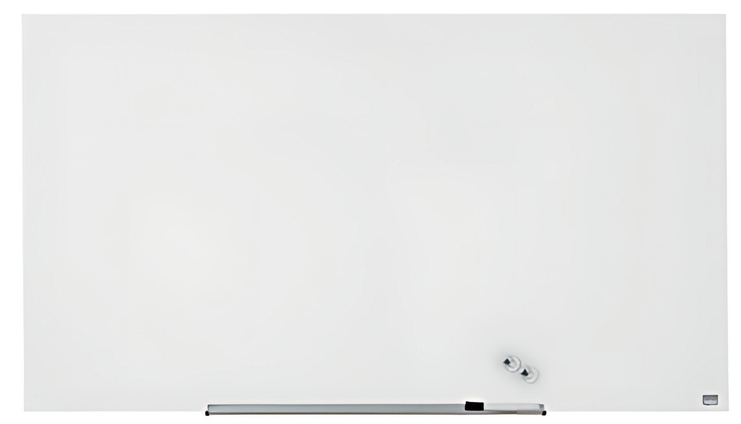 nobo Tableau en verre Impression Pro Widescreen, 31", blanc