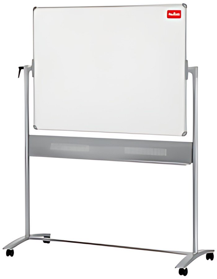 nobo Tableau rotatif avec support Basic, mélaminé, (L)1.500