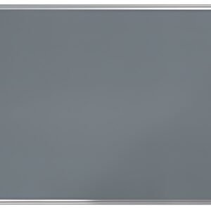 nobo Tableau d'affichage en feutre Premium Plus, gris