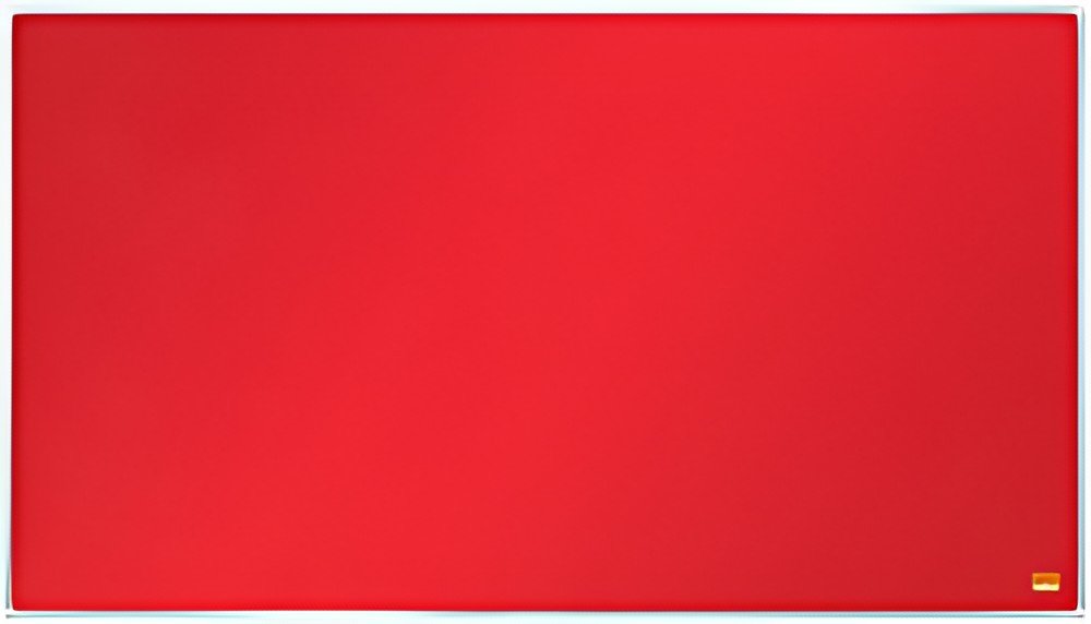 nobo Tableau d'affichage Impression Pro Widescreen, rouge