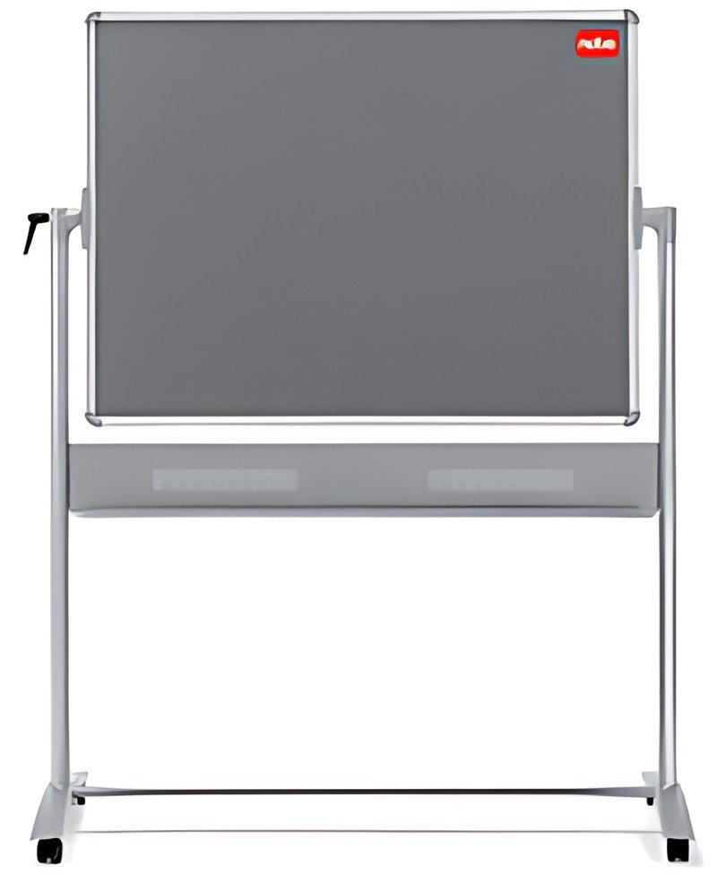 nobo Tableau rotatif à pied combi, dimensions: 1200 x 900 mm
