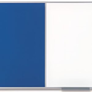 nobo Tableau mixte, fond blanc/feutre, dimensions:(L)1.200 x