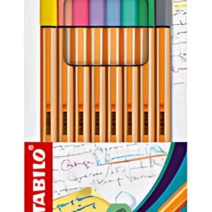 STABILO Feutre à pointe fine point 88, étui carton de 8
