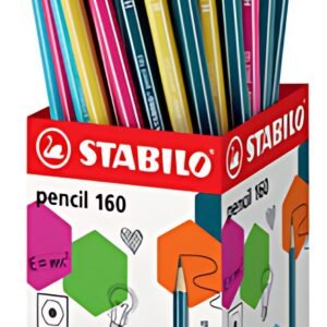 STABILO Crayon graphite Pencil 160 avec gomme, display de 72