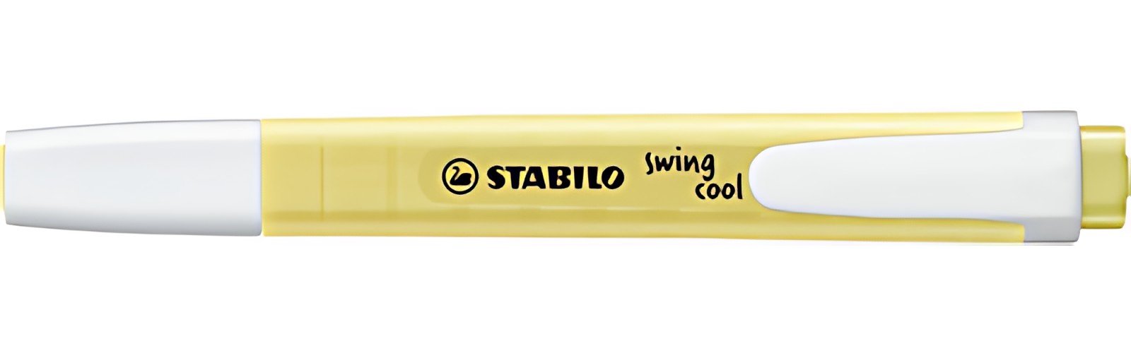 STABILO Surligneur swing cool Pastel Edition, crème de jaune