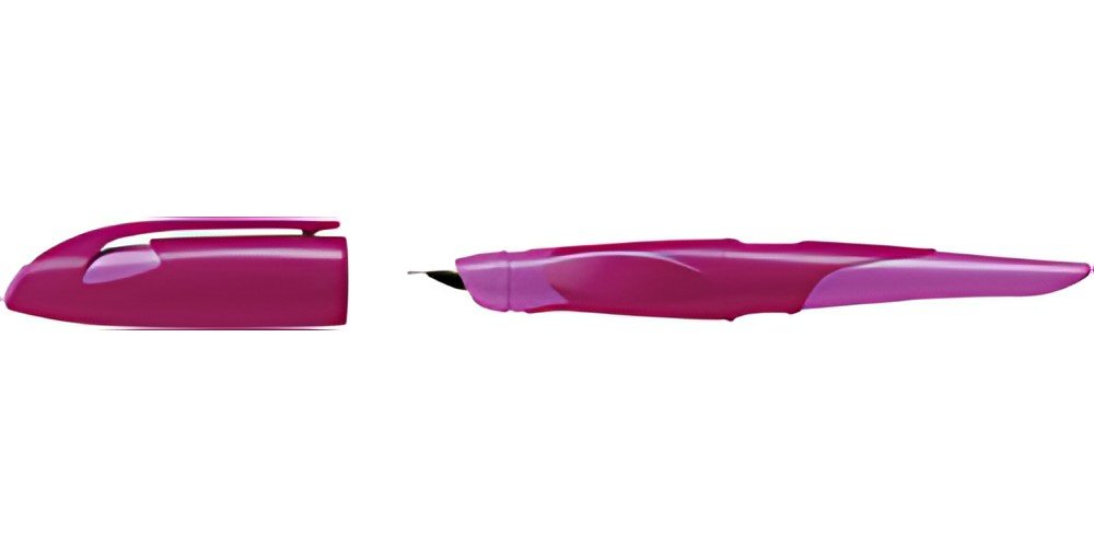 STABILO Stylo plume EASYbirdy L, gauchers, framboise/rose