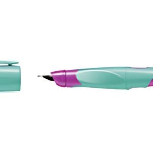 STABILO Stylo plume EASYbirdy R, droitiers, bleu/vert