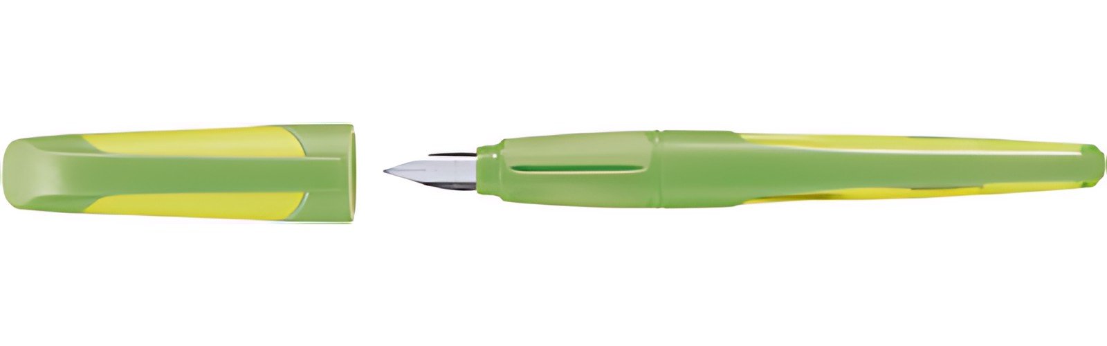 STABILO Stylo plume EASYbuddy M, droitiers, citron/vert