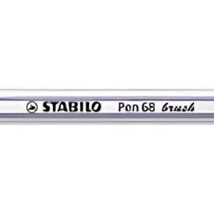 STABILO Feutre pinceau Pen 68 brush, bleu de Prusse