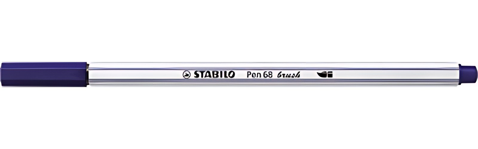 STABILO Feutre pinceau Pen 68 brush, bleu de Prusse