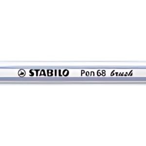 STABILO Feutre pinceau Pen 68 brush, bleu outremer