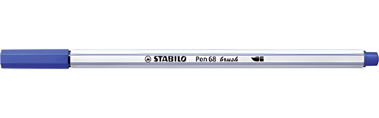STABILO Feutre pinceau Pen 68 brush, bleu outremer