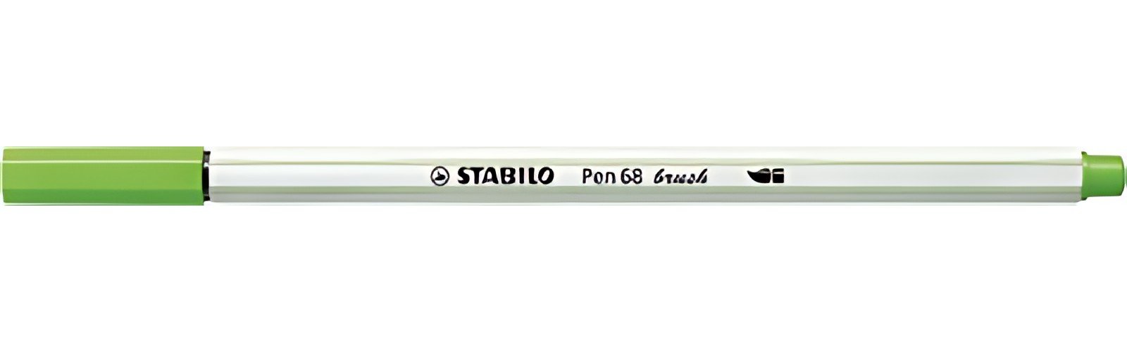 STABILO Feutre pinceau Pen 68 brush, vert clair