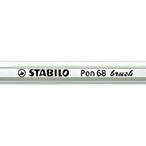 STABILO Feutre pinceau Pen 68 brush, vert émeraude