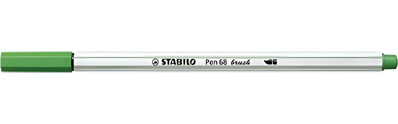 STABILO Feutre pinceau Pen 68 brush, vert émeraude