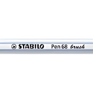 STABILO Feutre pinceau Pen 68 brush, bleu foncé