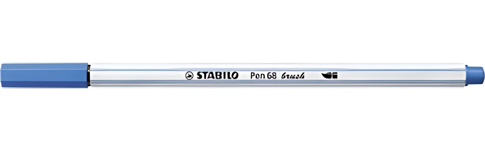 STABILO Feutre pinceau Pen 68 brush, bleu foncé