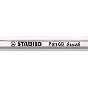 STABILO Feutre pinceau Pen 68 brush, marron