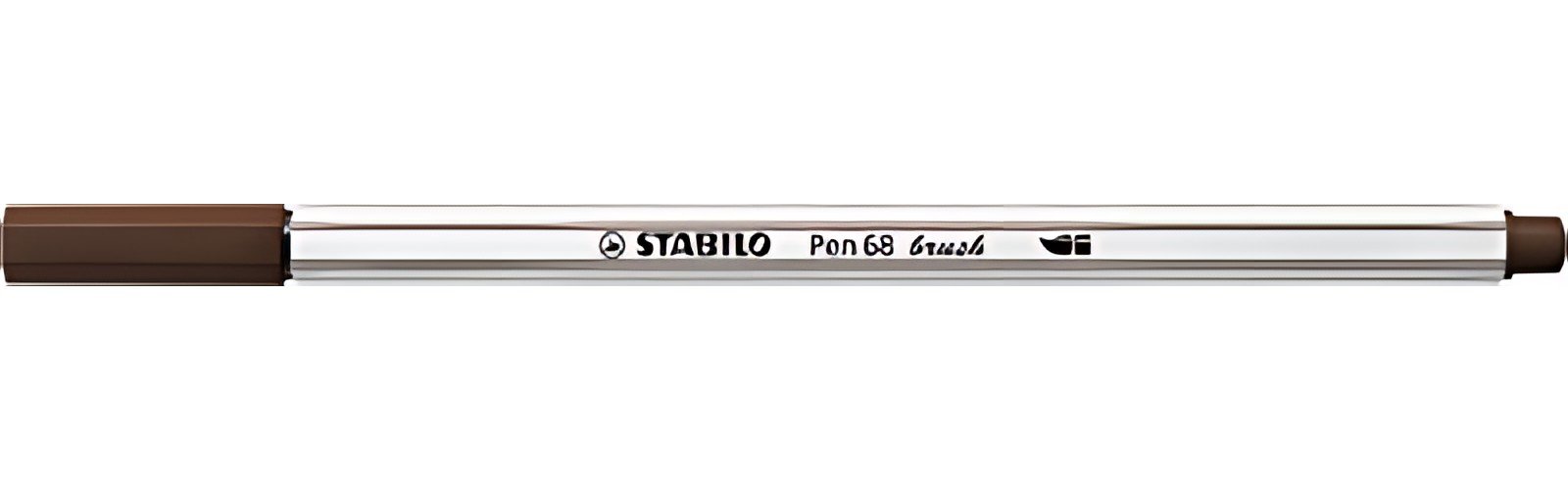 STABILO Feutre pinceau Pen 68 brush, marron
