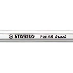 STABILO Feutre pinceau Pen 68 brush, noir