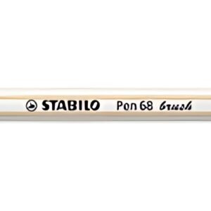 STABILO Feutre pinceau Pen 68 brush, orange