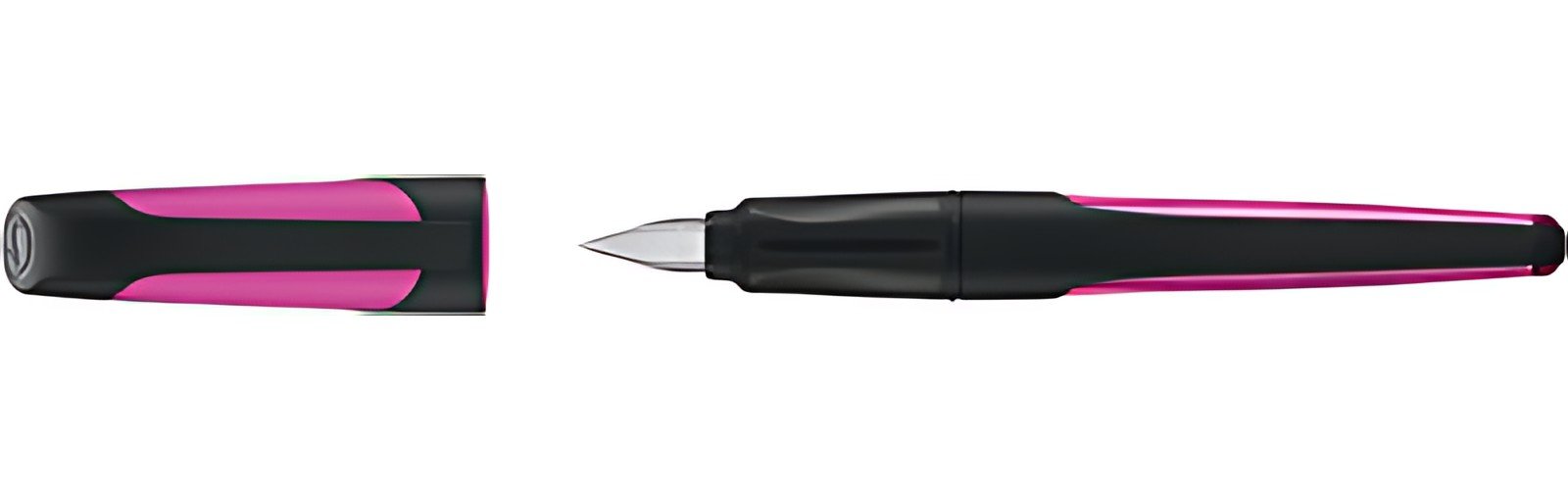 STABILO Stylo plume EASYbuddy A, noir/magenta