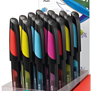 STABILO Stylo plume EASYbuddy M, droitiers, présentoir de 16
