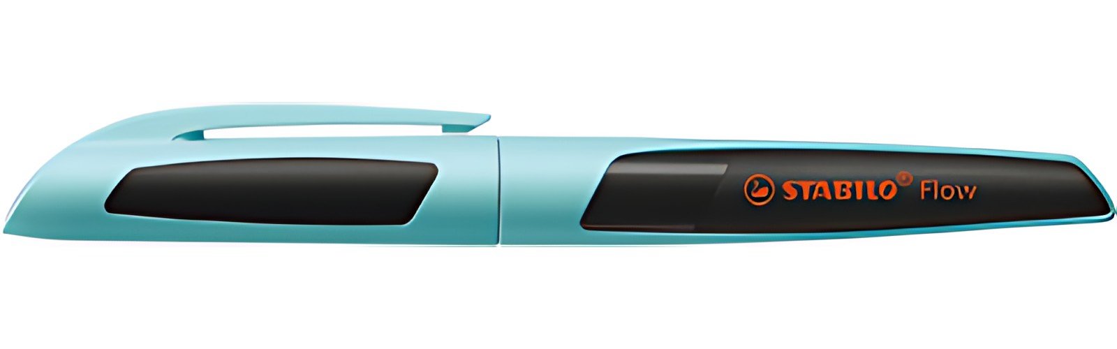 STABILO Stylo à plume Flow, turquoise/noir