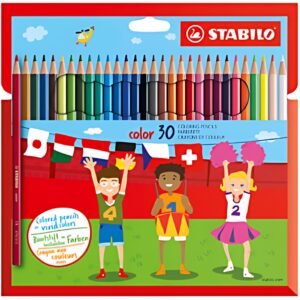 STABILO Crayons de couleur color, hexagonal, étui en carton