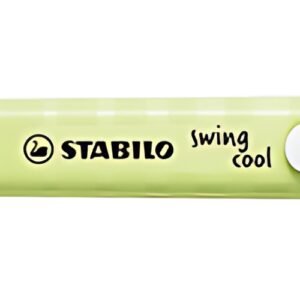 STABILO Surligneur swing cool Pastel Edition, citron vert