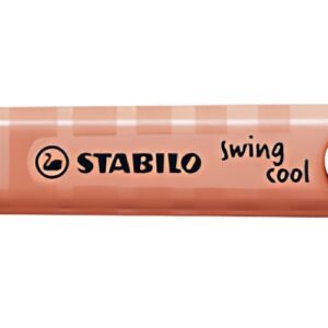 STABILO Surligneur swing cool Pastel Edition, rouge corail