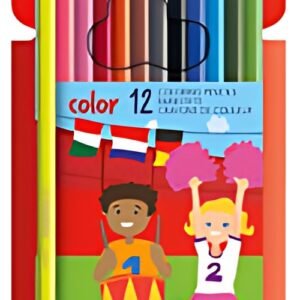 STABILO Crayons de couleur color, hexagonal, étui de 12
