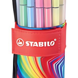 STABILO Feutre Pen 68, rollerset de 25 ARTY Edition