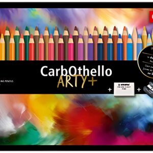 STABILO Crayon pastel CarbOthello ARTY+, étui de 48